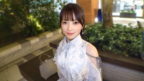 「モデル級美人が色気ムンムンで応募してきた！まるで女神のような微笑みと視線、そしてスレンダーを極めたボディは妖艶で悩ましい！神話級極曲線美をとくとご覧あれ！ 【初撮り】…」：MGS動画＜プレステージ グループ＞アダルト動画配信サイト - ミオ 21歳 シャブシャブ屋サン